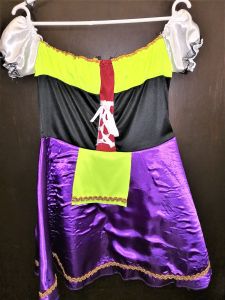 Adult Female Costumes to Hire - German Beerfest Dress - Purple